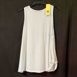 all in motion XL Active Side Tie Tank Light Blue